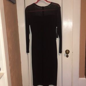 Long Black Classic Dress